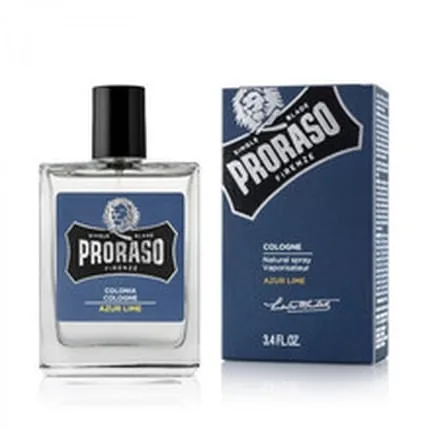 Proraso Azur Lime Cologne Mediterranean Citrus Fragrance 100 Ml