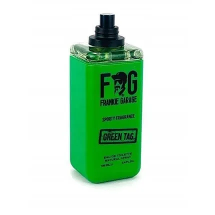Frankie Garage Sporty Fragrance Green Tag Eau De Toilette For Men 100 Ml