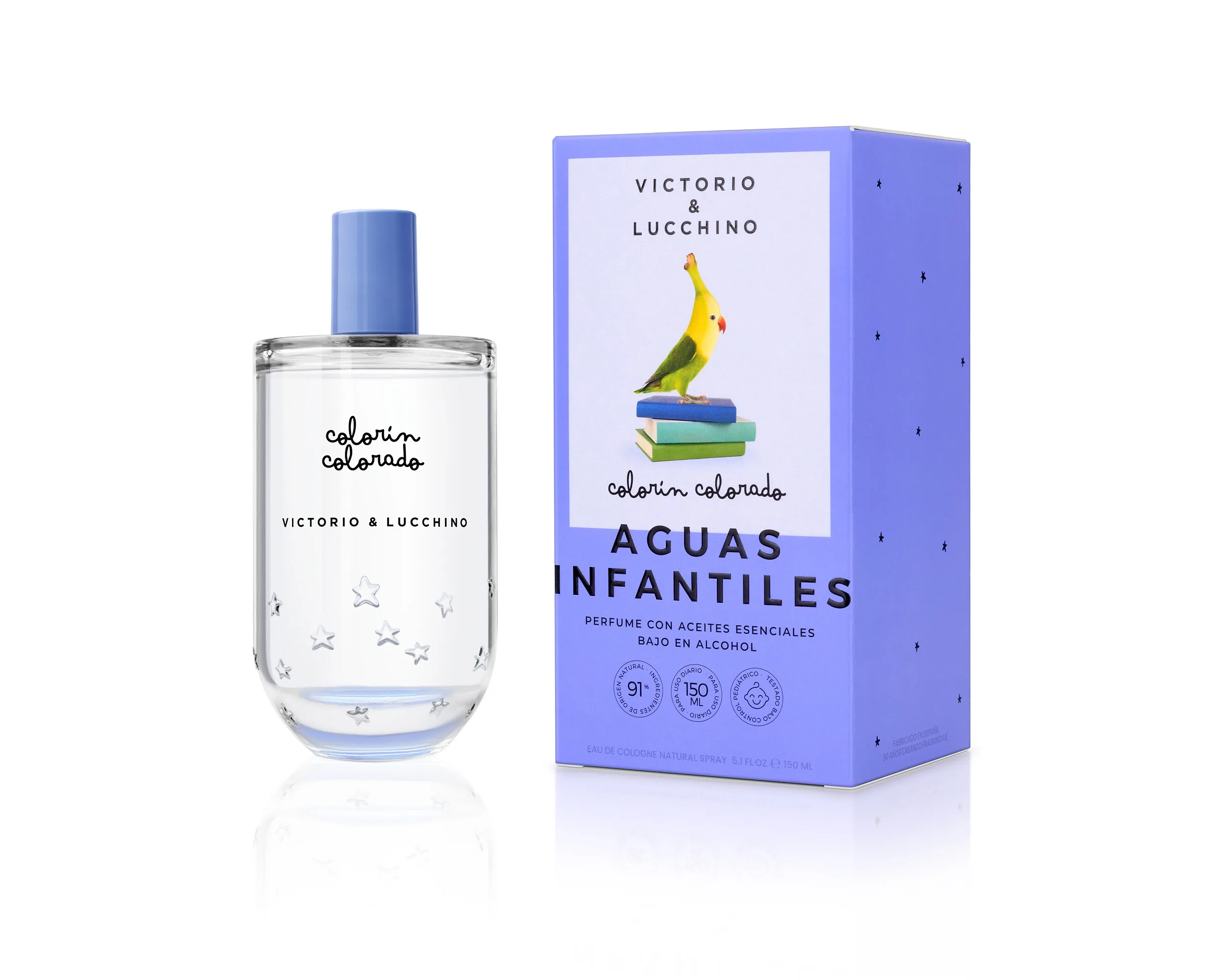 V&L Children's Eau De Cologne 150ml Colorin Colorado Case L3
