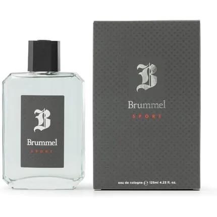 Brummel Sport Eau de Cologne for Men 125ml - Travel Size