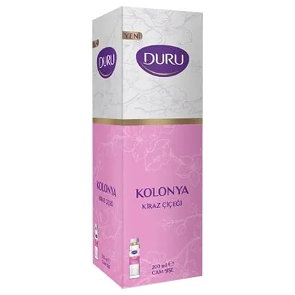 Duru Cherry Blossom Cologne 200 Ml In Glass Bottle