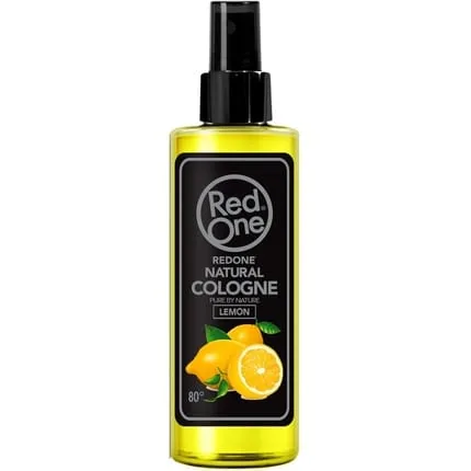 RedOne Natural Barber Cologne Aftershave Spray 150ml Lemon