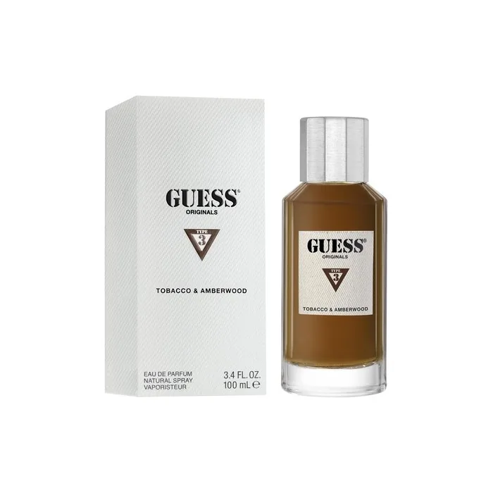 Originals Type 3 Tobacco and Amberwood by Guess for Men 3.4 oz EDP Spray