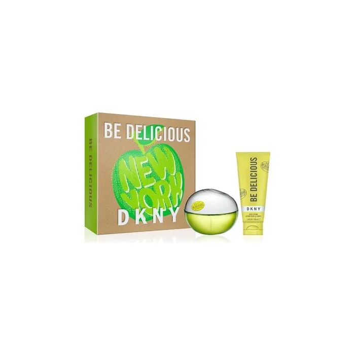 DKNY Be Delicious Eau de Parfum Perfume Spray For Women 3.4 Fl Oz - Pack of 2