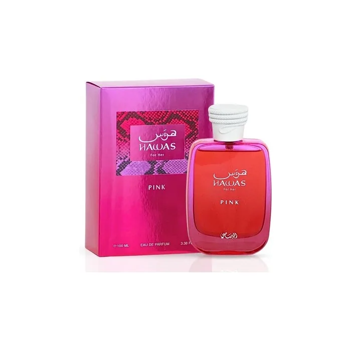 Rasasi Hawas Pink For Her Eau De Parfum Spray 100ml 3.4oz