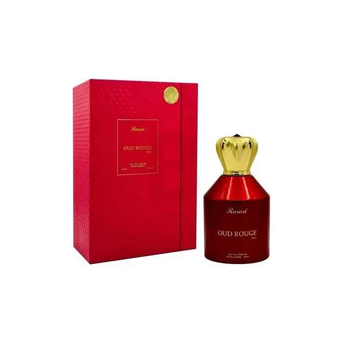 Rasasi Oud Rouge Red Eau De Parfum For Women 80 Ml