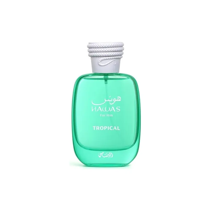 Rasasi Hawas Tropical Eau De Parfum Spray for Men 3.4 Ounce