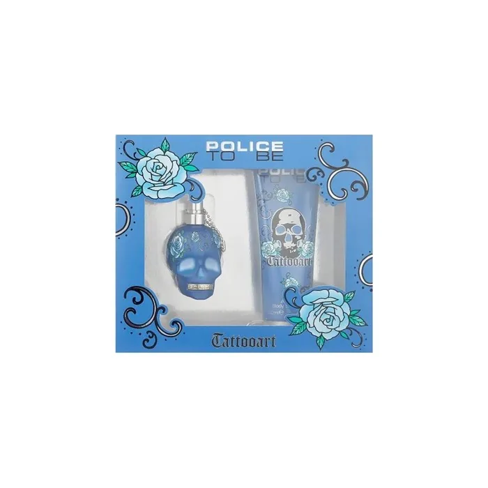 Police Police To Be Tattooart Eau De Parfum 40ml Spray And 200ml Body Lotion