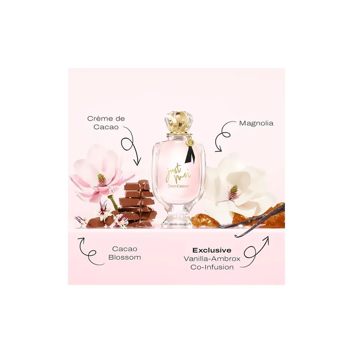 Juicy Couture Just Moi Eau De Parfum Spray for Women Amber Vanilla Perfume