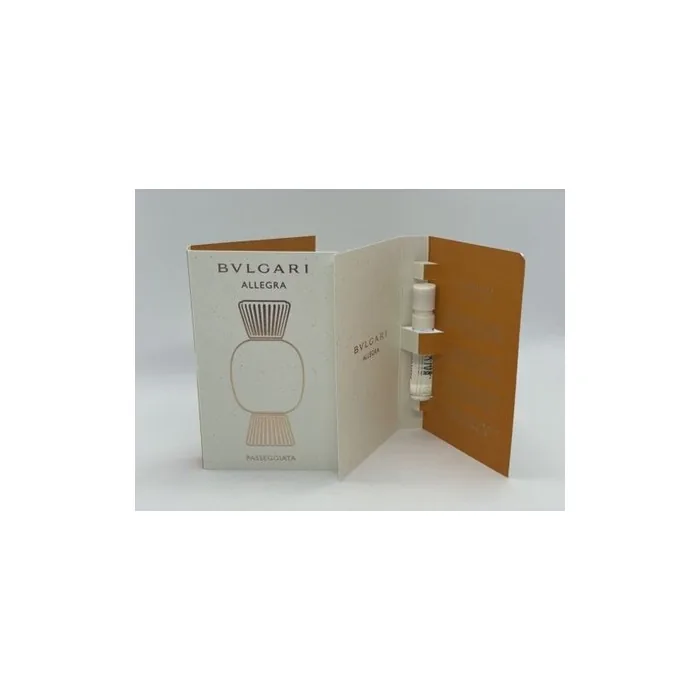 Bvlgari Passeggiata Allegra Luxury Sample Women's Fragrance 1.5ml
