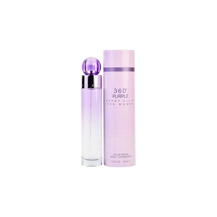 Perry Ellis 360 Purple for Women Eau de Parfum Spray 3.4 fl oz