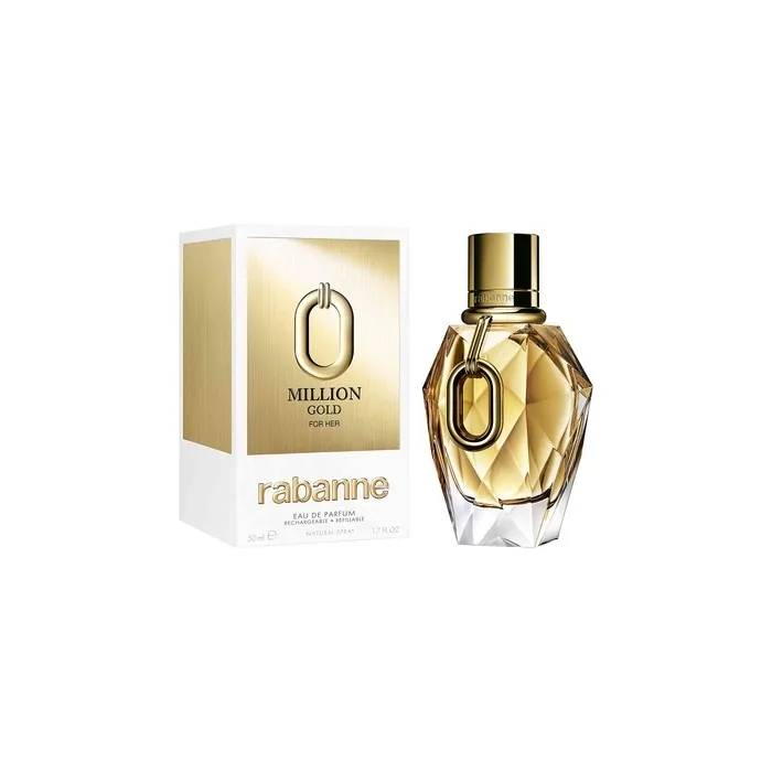 Paco Rabanne Million Gold Her Eau De Parfum 50ml Vaporizer