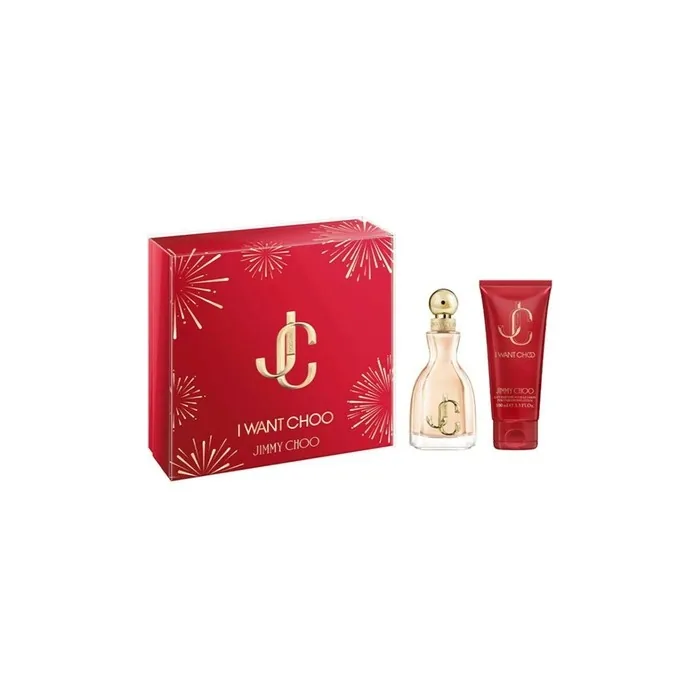 Jimmy Choo I Want Choo Eau de Parfum 60ml and Body Lotion 100ml Gift Set