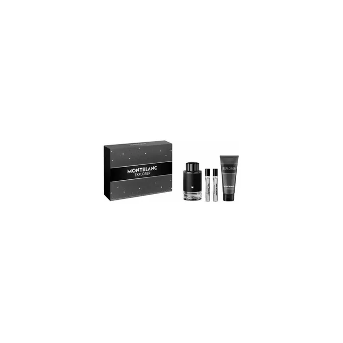 Montblanc Explorer Eau De Parfum Spray 100ml Set of 4 Pieces
