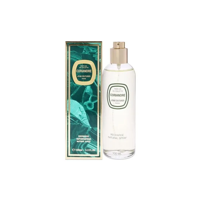 Jean Couturier Coriandre for Women 3.3 oz Refillable Eau de Toilette Spray 100ml
