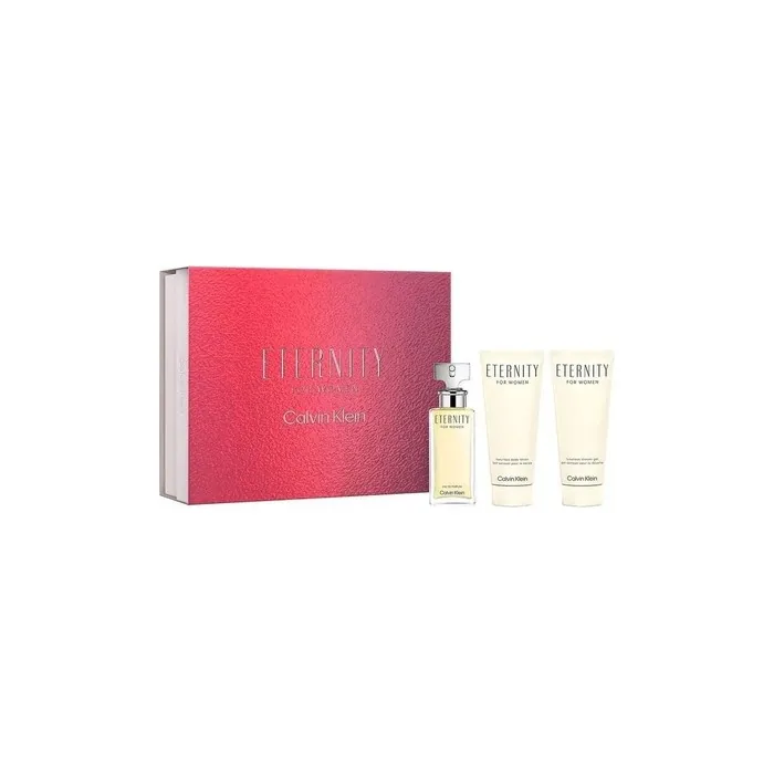 Calvin Klein Eternity Eau De Parfum 100 Ml Body Lotion 100 Ml Eau De Parfum 10 Ml
