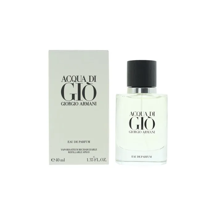 Giorgio Armani Aqua Di Gio Refillable Eau De Parfum 40ml For Men