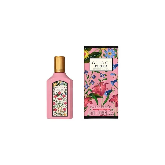 Gucci Flora Gorgeous Gardenia Eau De Parfum Mini Splash 016 Fl Oz