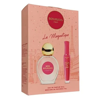 Bourjois La Magnetique Eau De Parfum Spray 50ml + Volume Glamour Mascara 7ml Black
