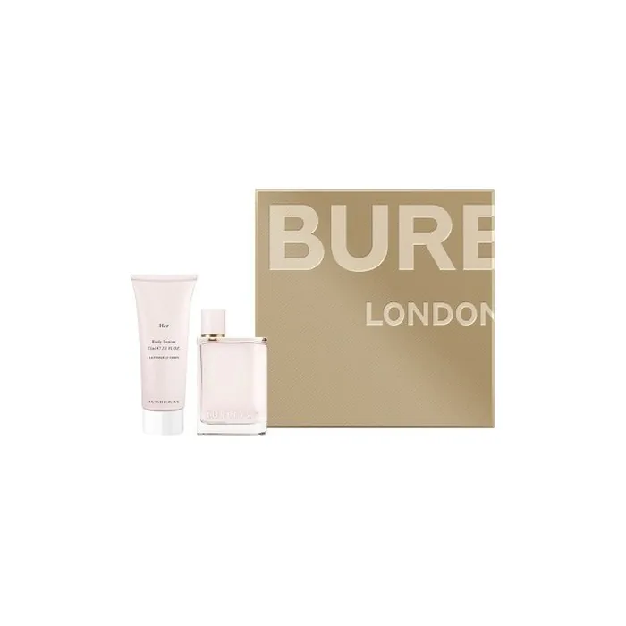 Burberry Her Eau De Parfum 50ml Body Lotion 75ml