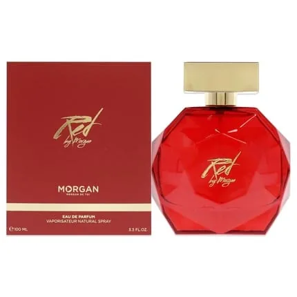 Morgan Red Eau de Parfum Spray for Women 3.3 Oz