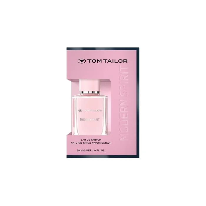 Tom Tailor Modern Spirit Women's Perfume 30ml Floral Eau De Parfum With Vegan Formula Bergamot Flowers Musk Sandalwood & Vanilla Invigorating & Fresh