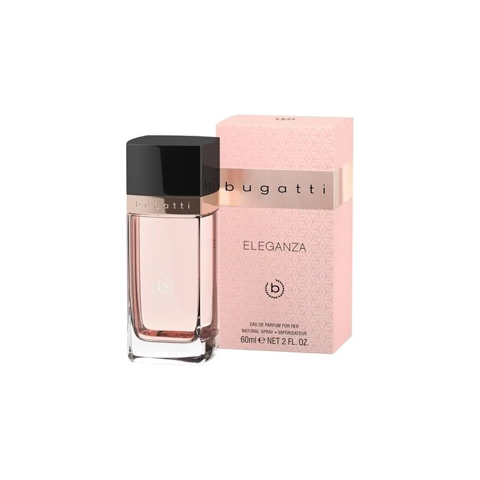 Bugatti Eleganza Eau de Parfum for Women 60ml - Sensual Perfume for All Ages and Occasions - Elegant Combination of Strawberry, Blackcurrant, Iris & Vanilla - Fruity, Powdery & Warm