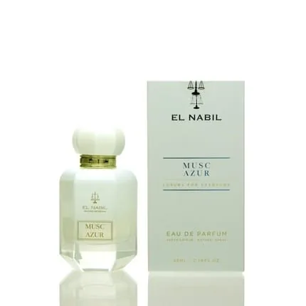 El Nabil Musc Azur Eau De Parfum 65ml Men's Cologne Spray Brand New