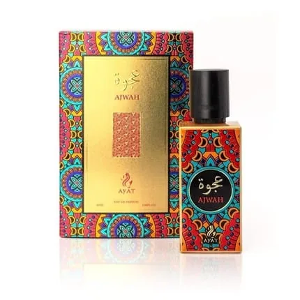 Ajwad Attar Arabian De Dubai Eau De Parfum 60ml Oriental Halal Fragrance With Bergamot Lychee Jasmine Roses Cinnamon Cedar Amber Musk Vanilla