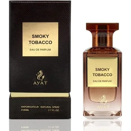 Ayat Perfumes Eau De Parfum Fancy Series 80ml From Dubai Oriental & Fruity Scent Unisex Fragrance Smoky Tobacco