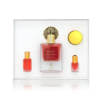 Ayat Perfumes Prestige Complete Musk Collection Eau De Parfum 50ml Musk 5ml Fragrance Oils 12ml & Cream 18g