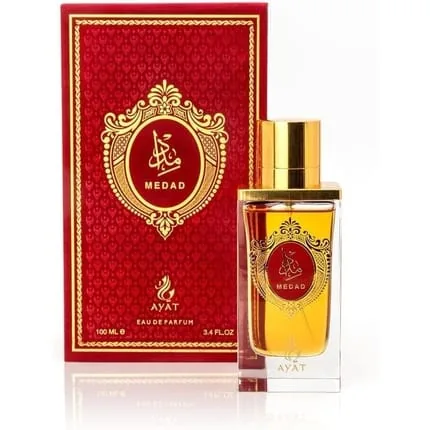 Ayat Perfumes Medad Eau De Parfum 100ml Dubai Fragrance With Peach Orange Blossom And Cinnamon Notes
