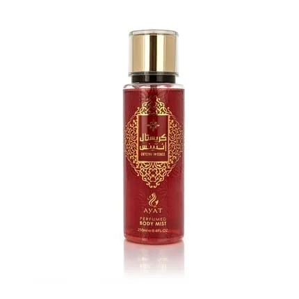 Business Square Bs Ayat Perfume Crystal Intense 250ml Body Spray For Men And Women Oriental Fragrance