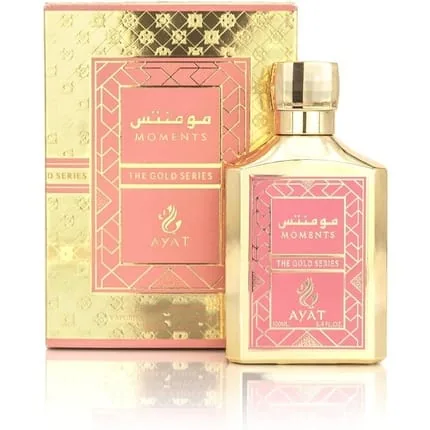 Eau De Parfum The Gold Series Moments 100ml Arabian Fragrance For Women Oriental Sensual Fragrance Made In Dubai