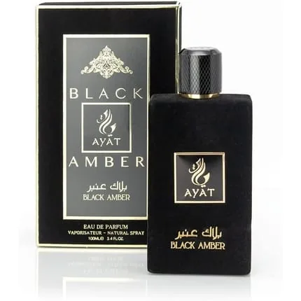 Ayat Perfumes Black Amber Eau De Parfum For Women 100ml Arabian Oriental Fragrance