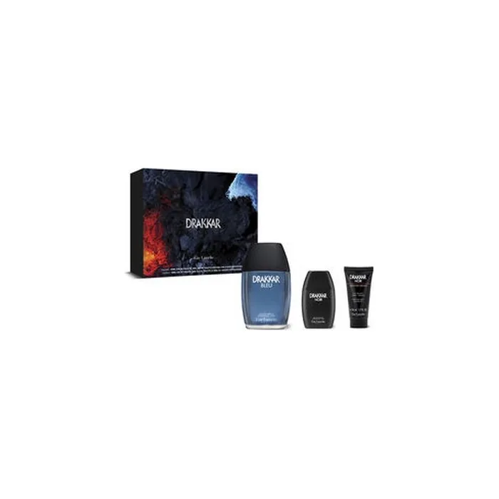 Guy Laroche Drakkar Bleu 3-Piece Gift Set Eau de Parfum 100ml Eau de Toilette 30ml Deodorant 50ml