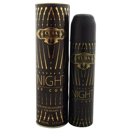 Cuba Women's Eau De Parfum Spray Night 3.3 Ounce