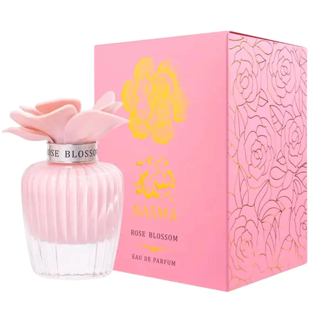 Assala Prime Nasma Rose Blossom Eau de Parfum 100ml - Unisex Floral and Fruity Fragrance
