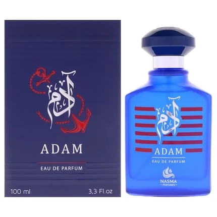 Nasma Adam For Men 33 Oz Eau De Parfum Spray