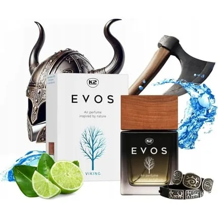 K2 Viking Lemon Fragrance Car Perfume Bottle 50ml
