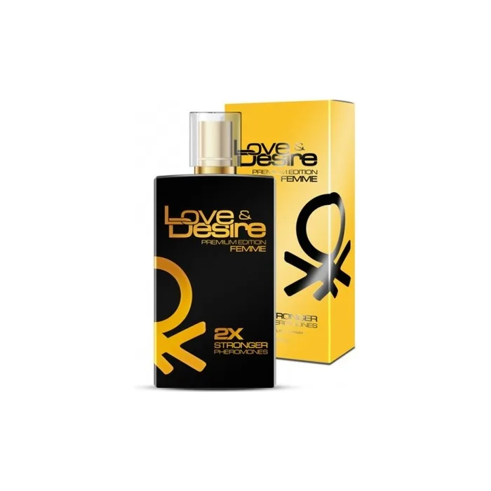Love & Desire Premium Edition Femme 2x Stronger Pheromones Spray - 100ml