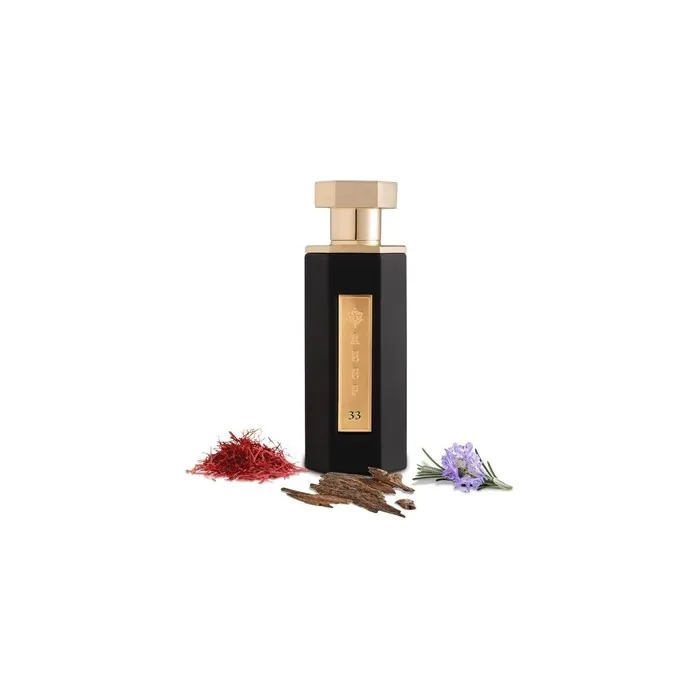 Reef 33 Eau De Parfum Spicy Composition with Saffron Rosemary and Oud Unisex