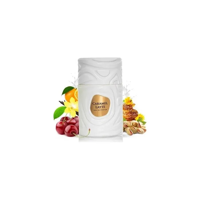New Caramel Latte Eau De Parfum by Le Bonheur 3.4 Oz