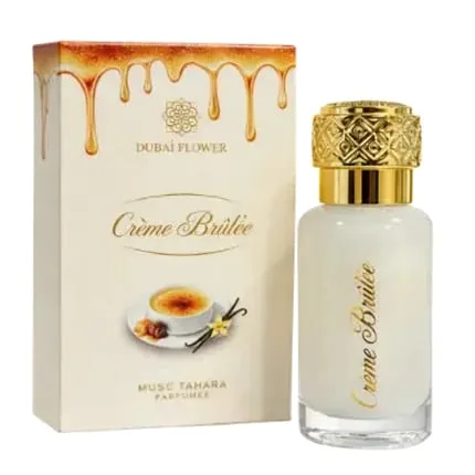 Dubai Flower Musc Tahara Crème Brûlée Concentrated Perfume 12ml