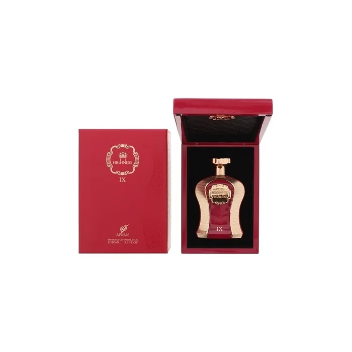 Afnan Highness Ix Maroon Eau De Parfum 100ml Unisex Spray