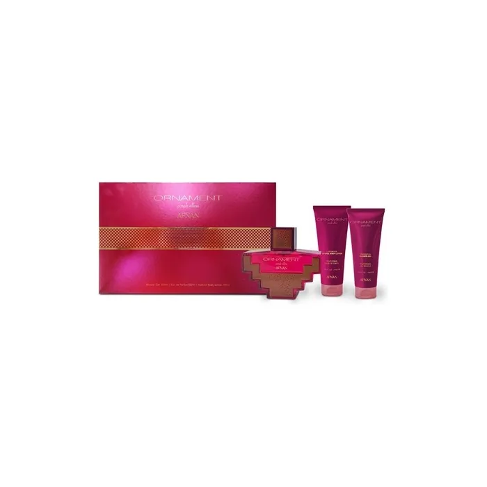 Ornament Purple - Eau de Parfum 100 ml + Shower Gel 100 ml + Body Lotion 100 ml