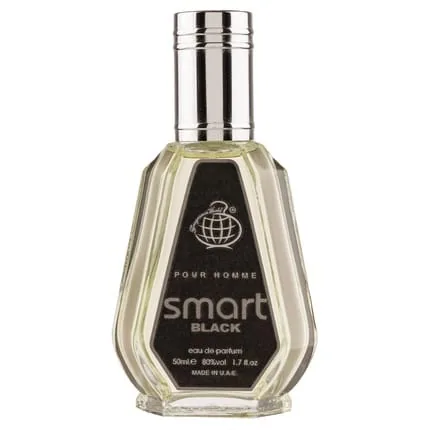 Fragrance World Smart Black Eau De Parfum For Men - 50ml