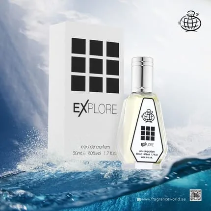 Fragrance World Explore Eau De Parfum For Men, 50 Ml