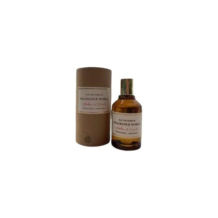 Fragrance World Amber & Neroli Eau De Parfum Fresh Citrus Spicy Black Pepper Warm Amber Longlasting Balanced Scent