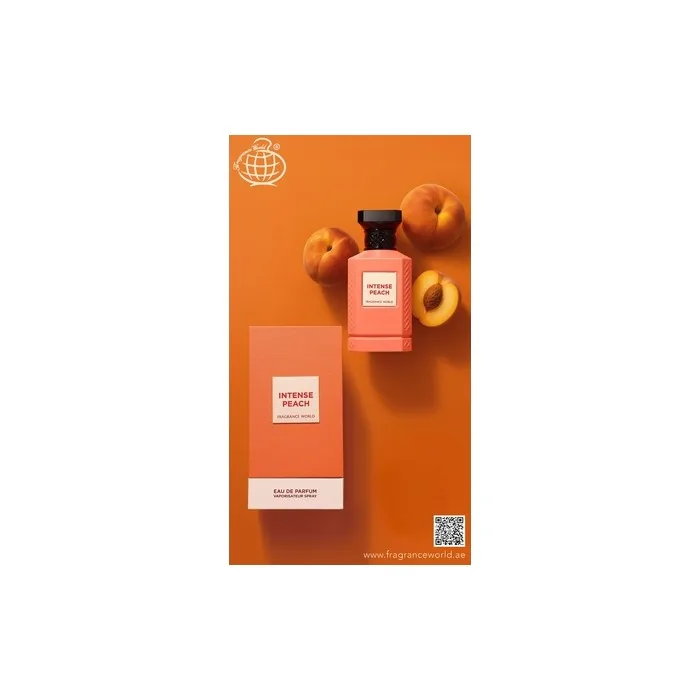 Fragrance World Intense Peach Eau De Parfum, Unisex, 150 Ml